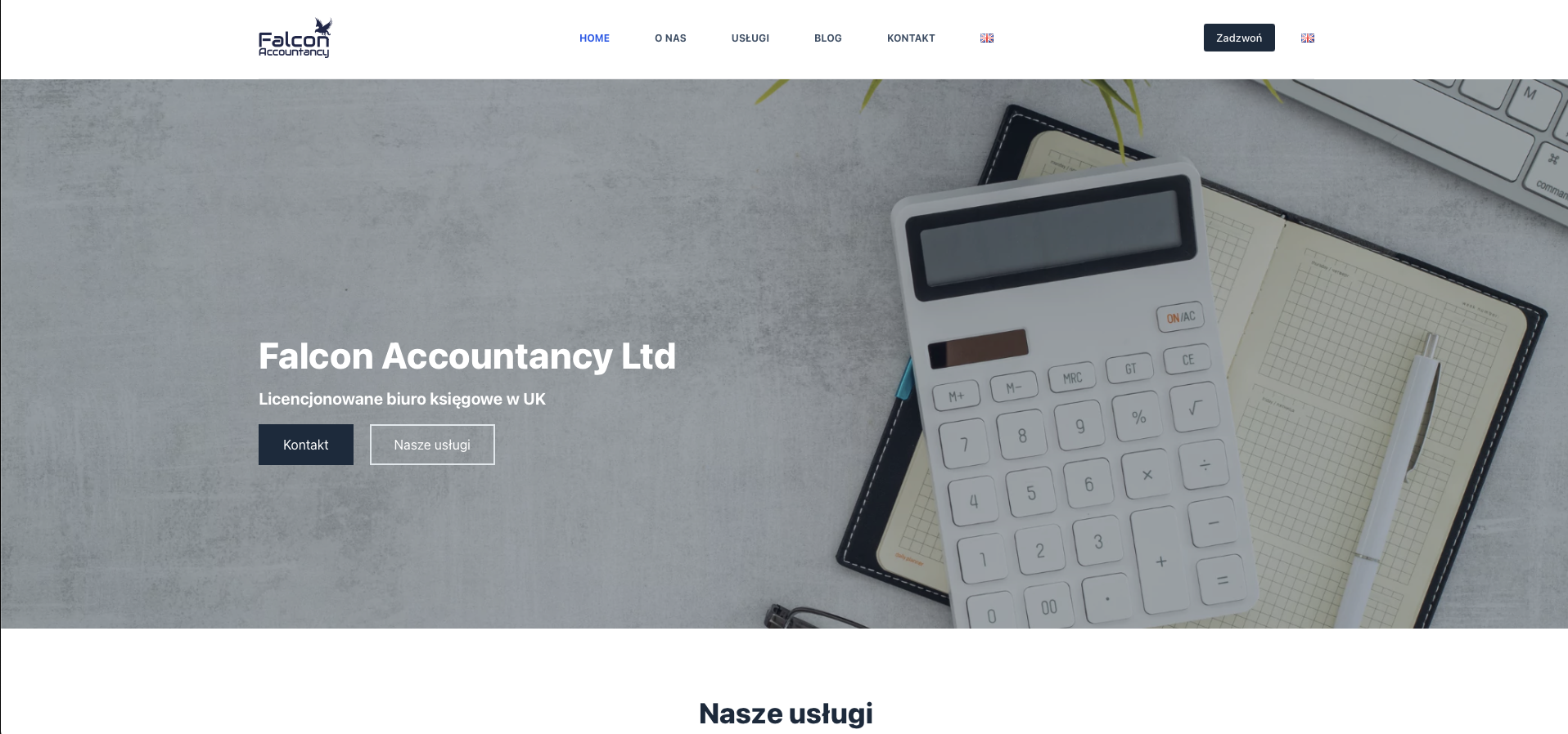 Strona główna Falcon Accountancy