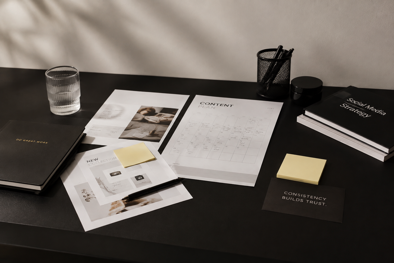 Developing a social-media content concept